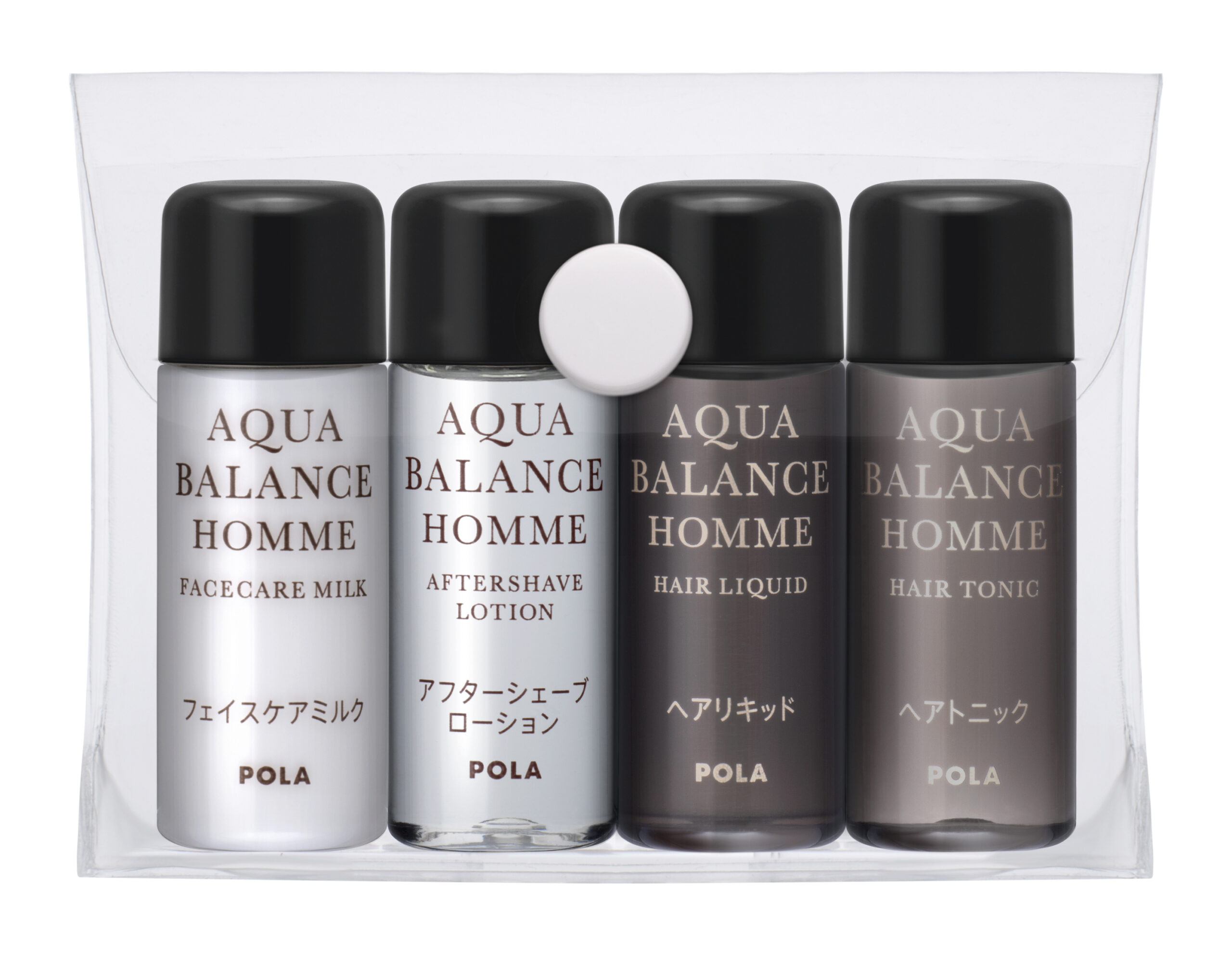 POLA アクアバランス オム メンズミニボトル４点セット　200個 - life amenity ライフアメニティ