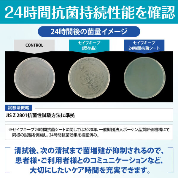 花王 セイフキープ 24時間抗菌シート ワイドサイズ フタ付きピロー 80枚×18個 - 画像 (4)