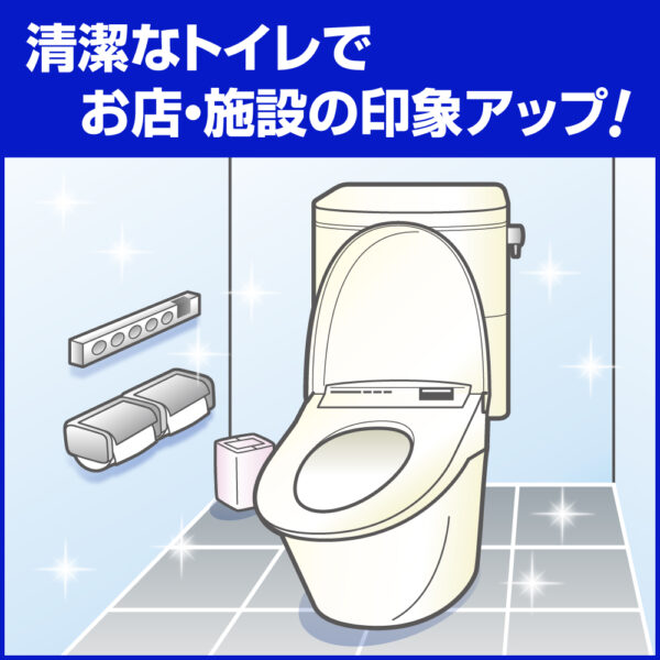 花王 トイレマジックリン 消臭・洗浄スプレー ツヤツヤコートプラス エレガントローズの香り 2L×6本 - 画像 (2)