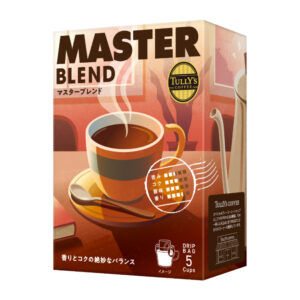 TULLY'S COFFEE BARISUTA'S ROAST ドリップバッグ マスターブレンド 9ｇ×5袋×5※