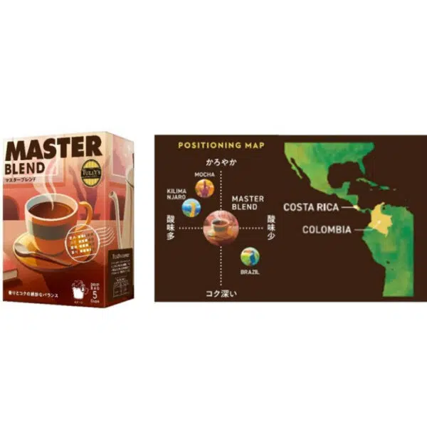 TULLY'S COFFEE BARISUTA'S ROAST ドリップバッグ マスターブレンド 9ｇ×5袋×5※ - 画像 (2)