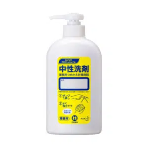 [ケース販売][空容器]花王 中性洗剤 業務用つめかえ計量容器 1ｍLポンプタイプ 400ｍL×12本