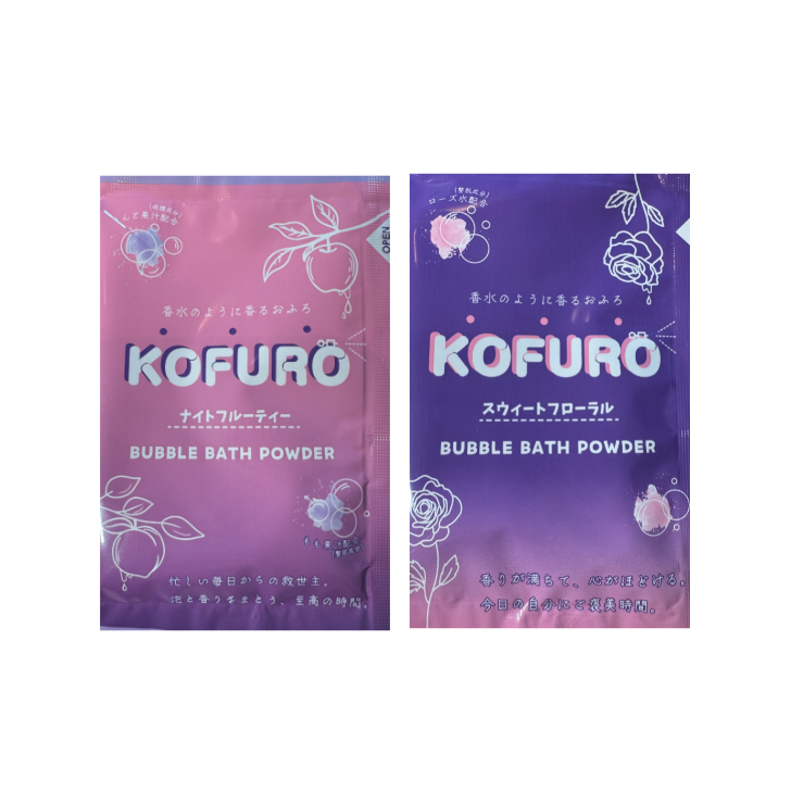 粉末タイプバブルバス] KOFURO(コフロ) 20g 600包(300包×2種) - life