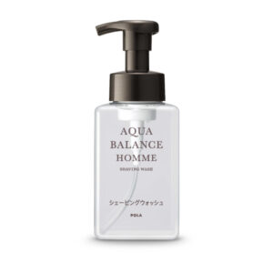 POLA アクアバランス オム シェービングウオッシュ用 洗顔料 ヒゲ剃り用 アプリケーター 400ｍL